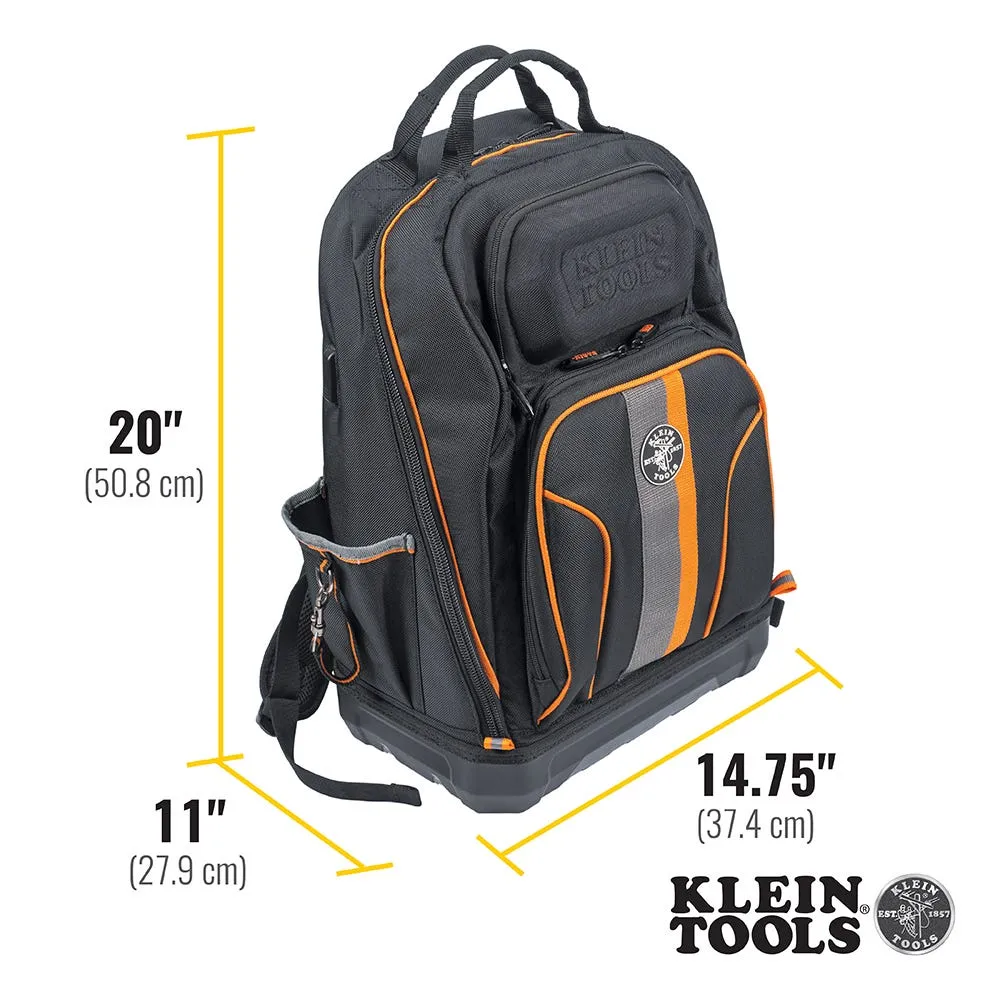 Klein Tradesman Pro XL Tool Bag Backpack, 40 Pockets 62800BP