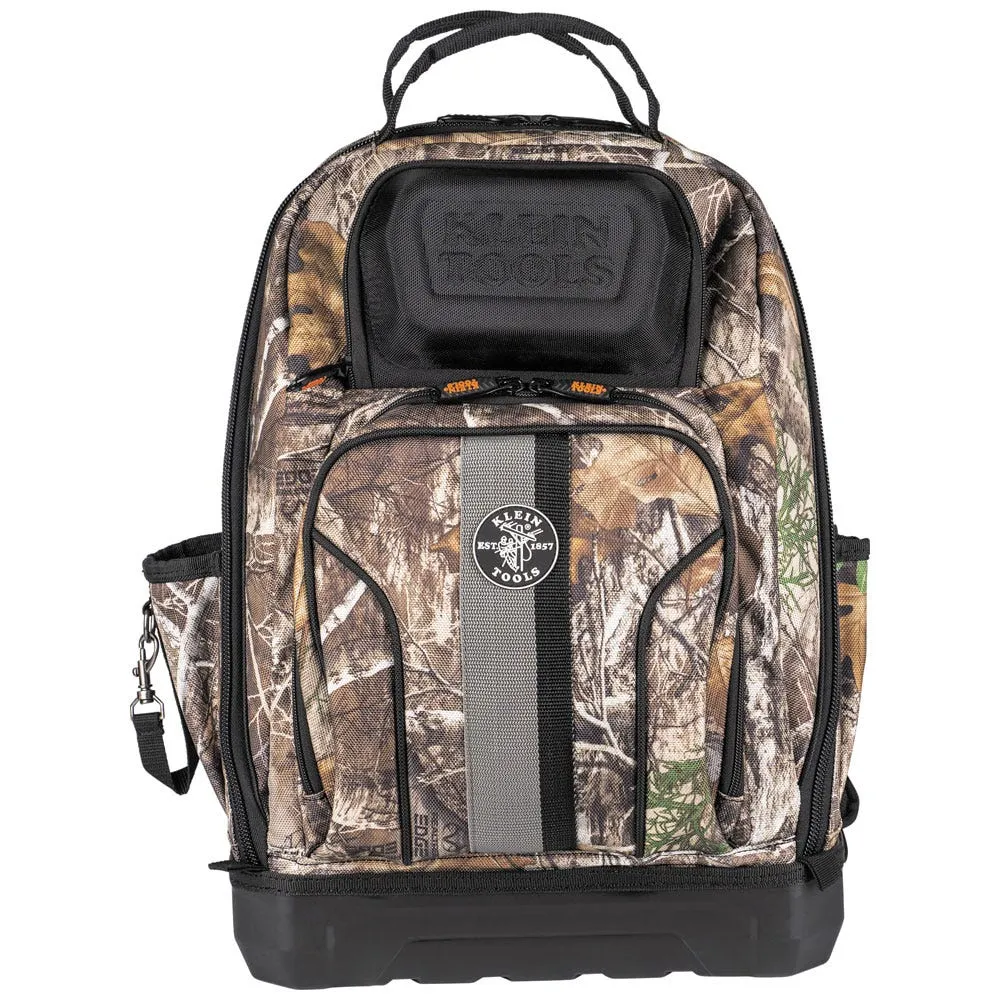 Klein Tradesman Pro XL Tool Bag Backpack, 40 Pockets, Camo 62800BPCAMO