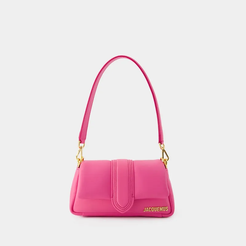 Le Petit Bambimou Bag - Jacquemus - Leather - Neon Pink