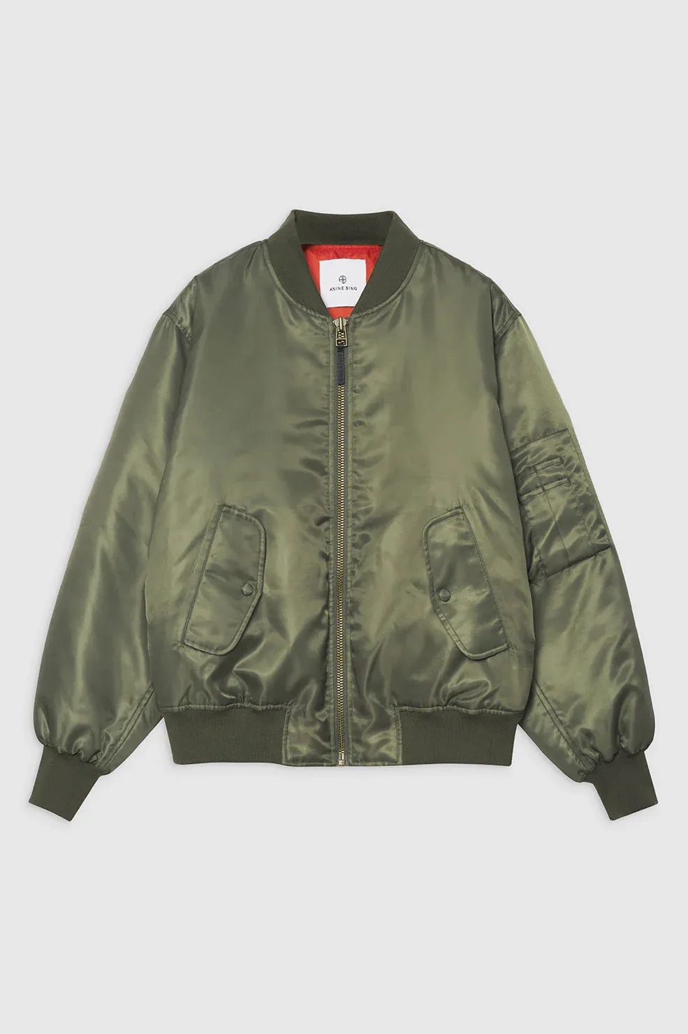 Leon Bomber - Army Green