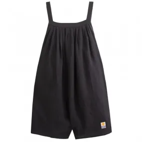 L.F.Markey Basic Linen Romper (Black)