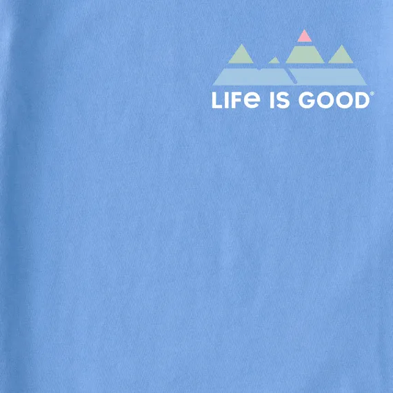 Life is Good Women's Simply True Fleece Zip Hoodie - Retro Mountains