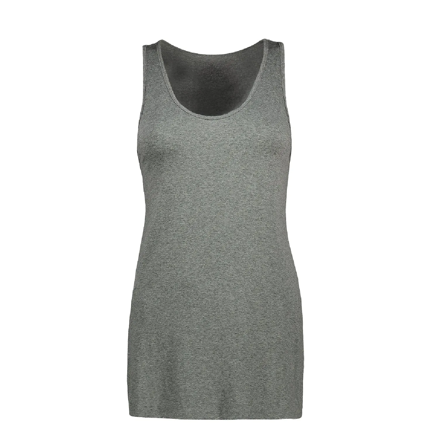 Long Sleep Vest | Super Soft Viscose | Melange