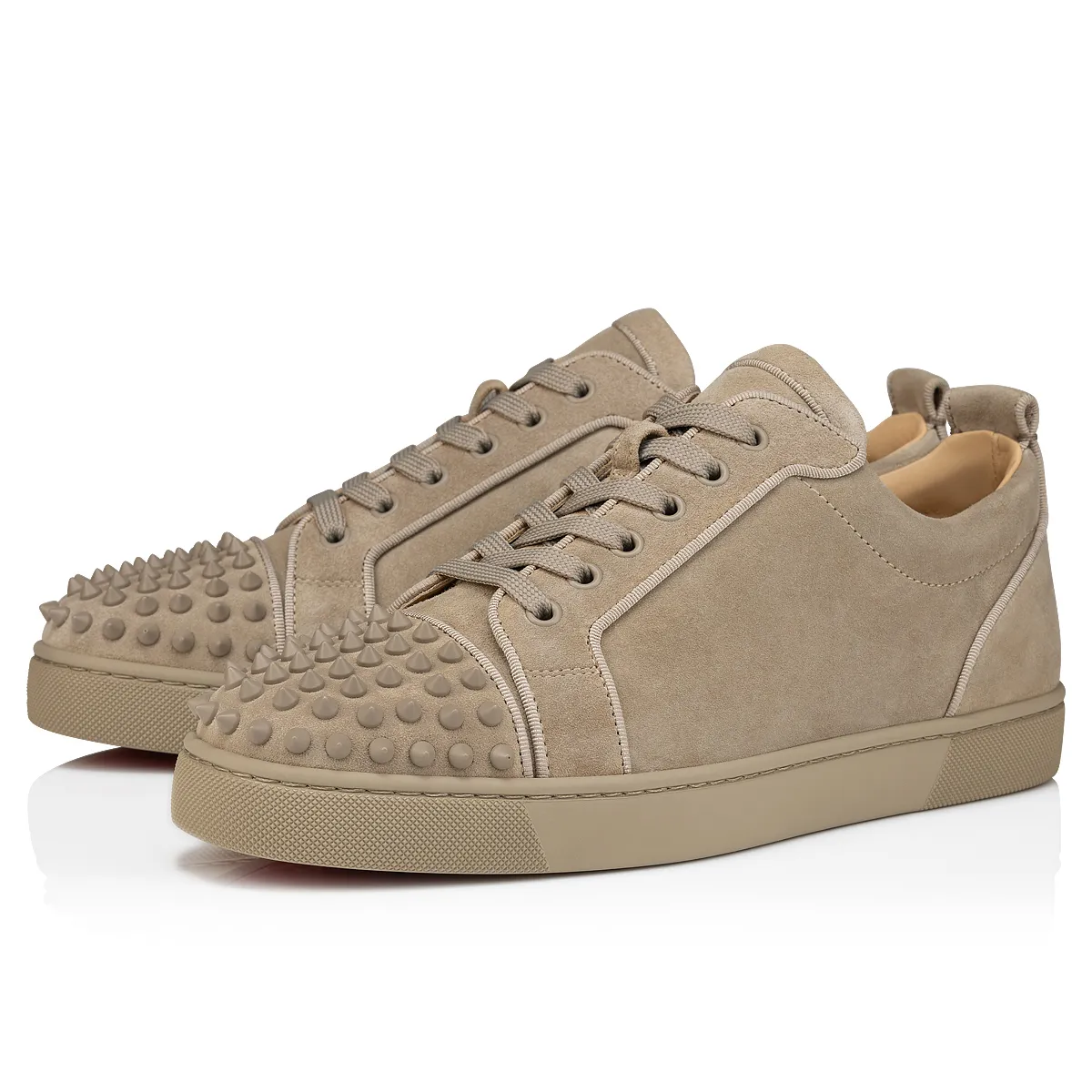 Louis Junior Spikes Sneakers - Veau velours and spikes - Saharienne - Men