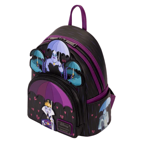 Loungefly X Disney Villains Curse Your Hearts Mini Backpack