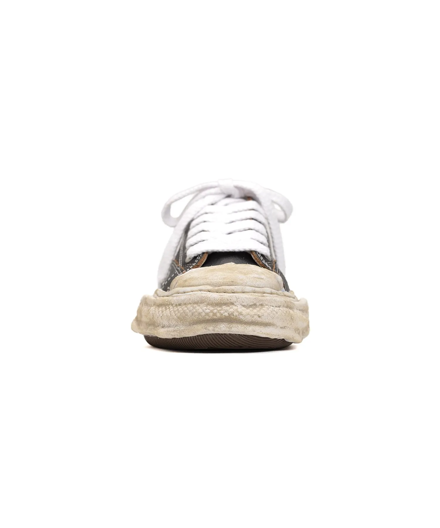 MAISON MIHARA YASUHIRO - Peterson 23 Low/Original Sole Cracking Leather Low-Top Sneakers