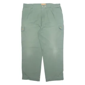 MARSUM Workwear Mens Trousers Green Regular Straight W38 L29