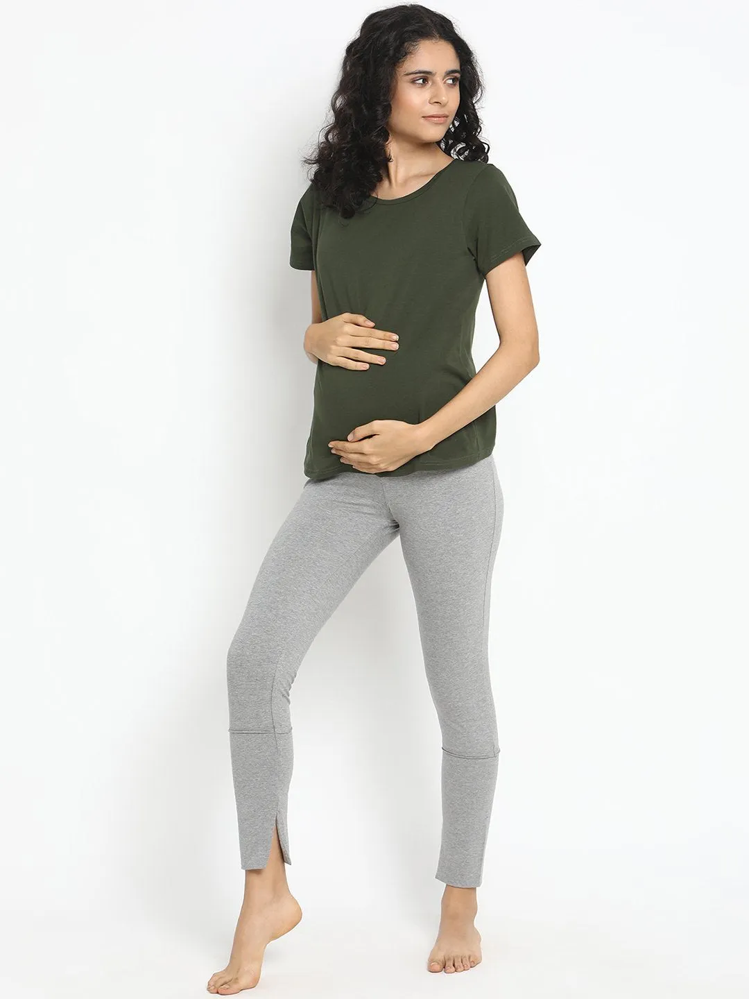 Maternity Full-Panel Leggings