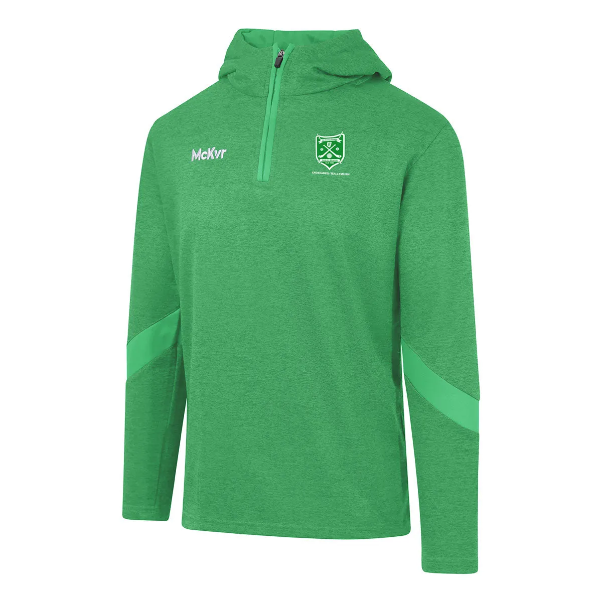 Mc Keever Crossabeg/Ballymurn GAA Core 22 1/4 Zip Hoodie - Youth - Green