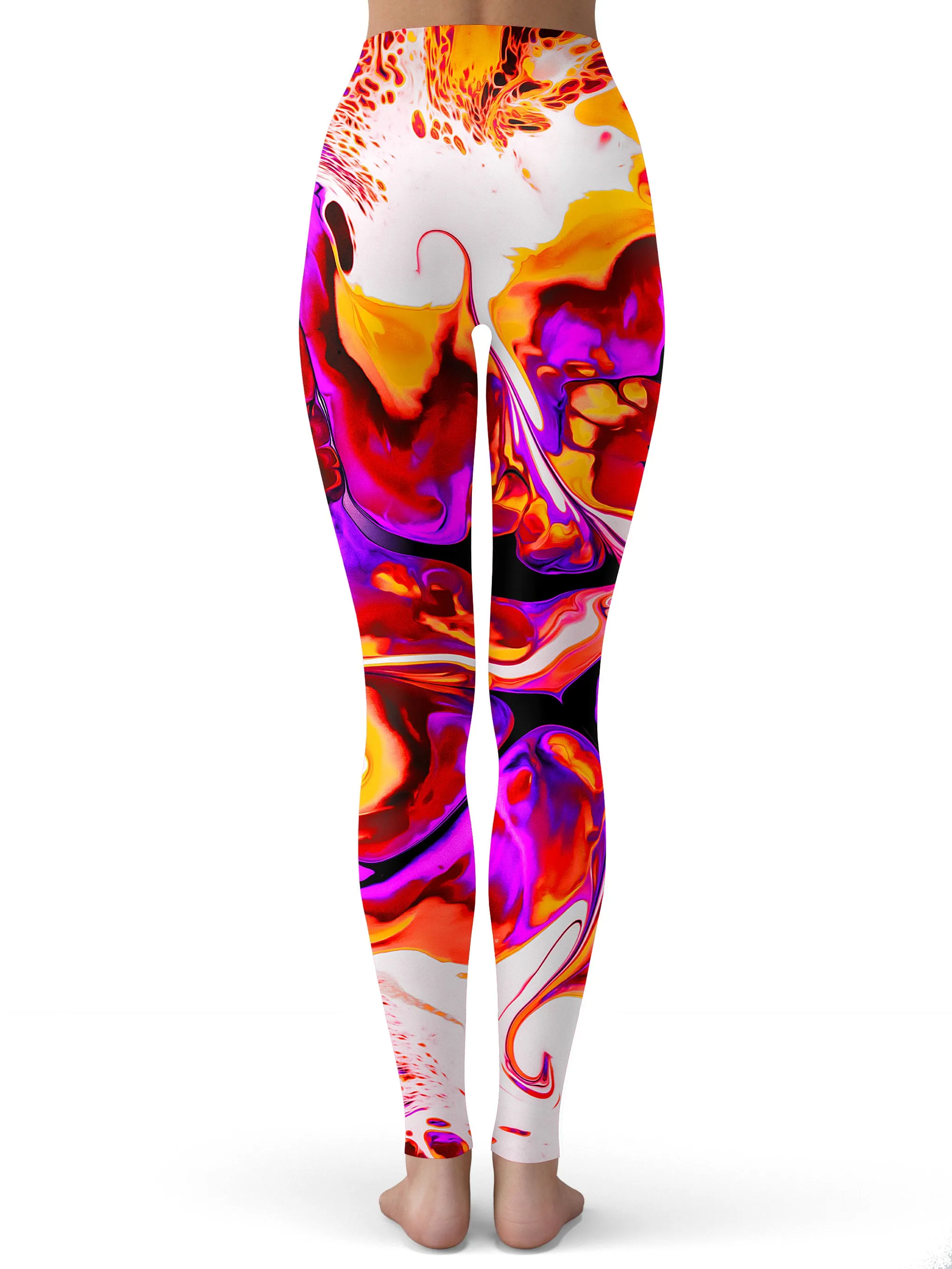 Melting Hibiscus Leggings