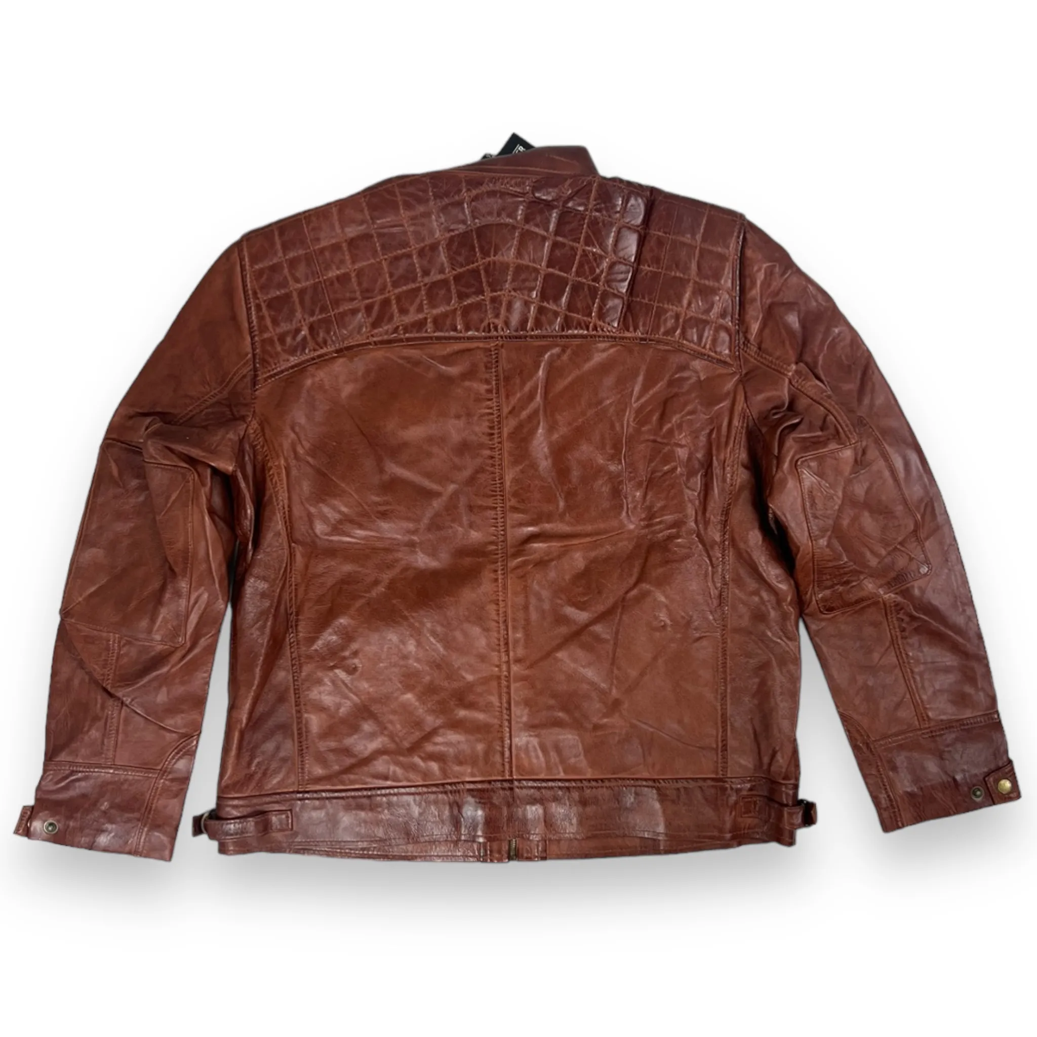 Men's Diamond One Leather Jacket - Daniel's Leather