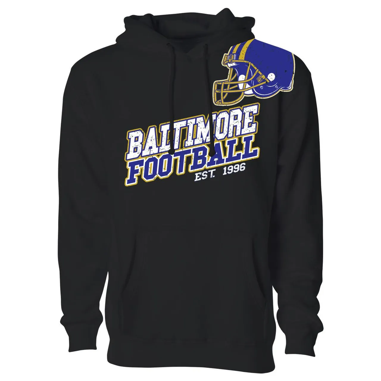 Men's Football Fan Pullover Hoodie