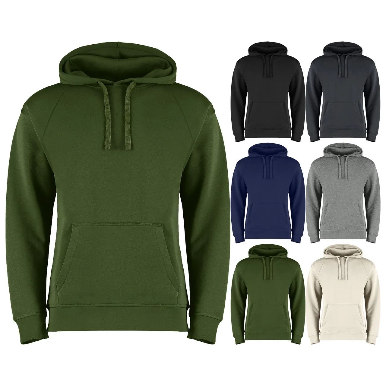 Men's Ultra-Soft Fleece Lined Pullover Hoodie (2-Pack)