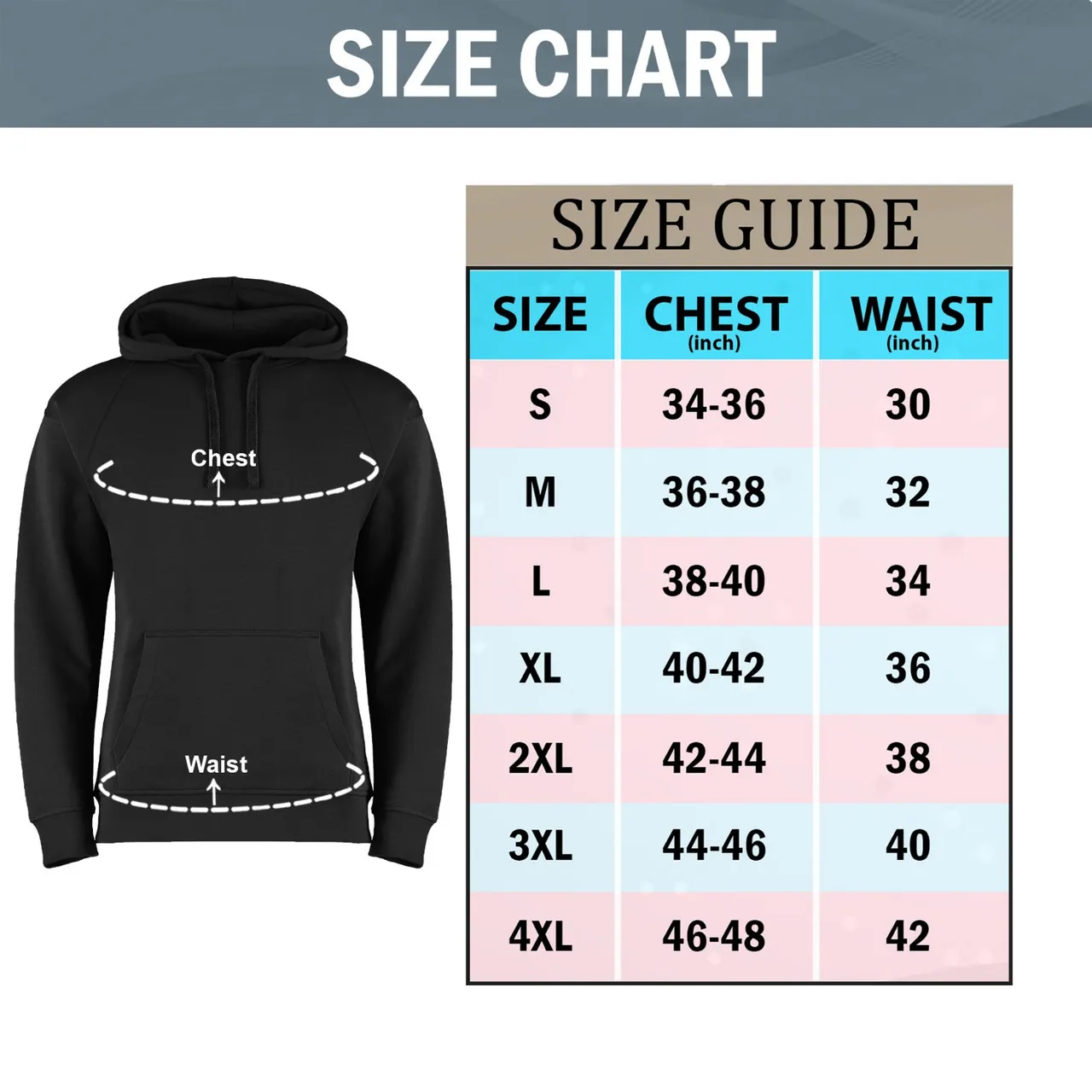 Men's Ultra-Soft Fleece Lined Pullover Hoodie (2-Pack)