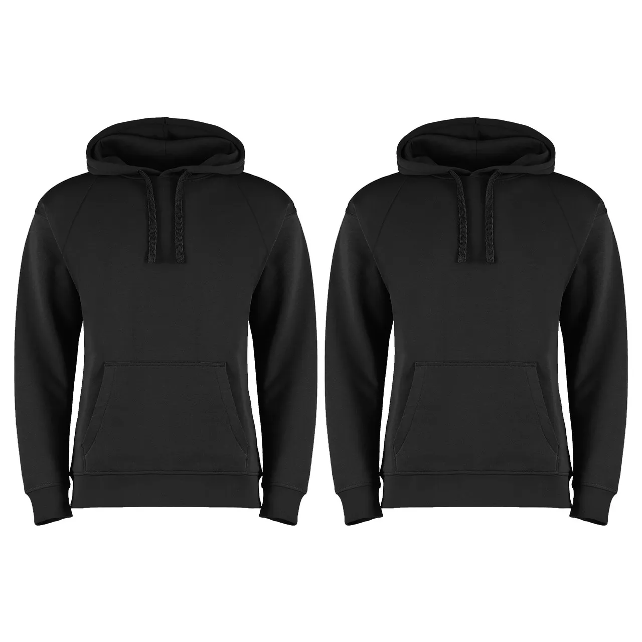 Men's Ultra-Soft Fleece Lined Pullover Hoodie (2-Pack)