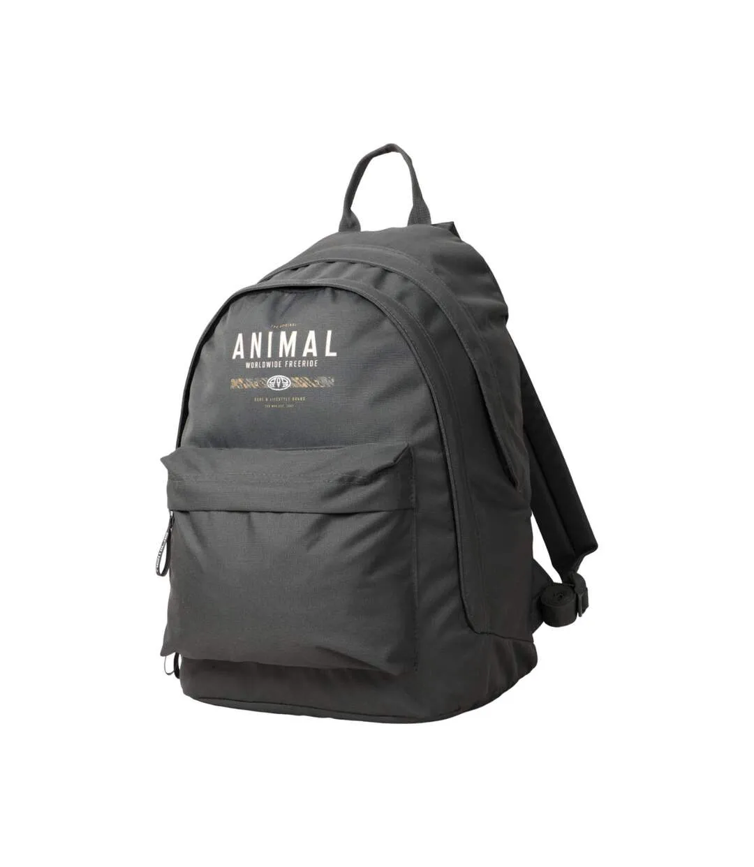 Mens graphic print logo 30l backpack one size charcoal Animal