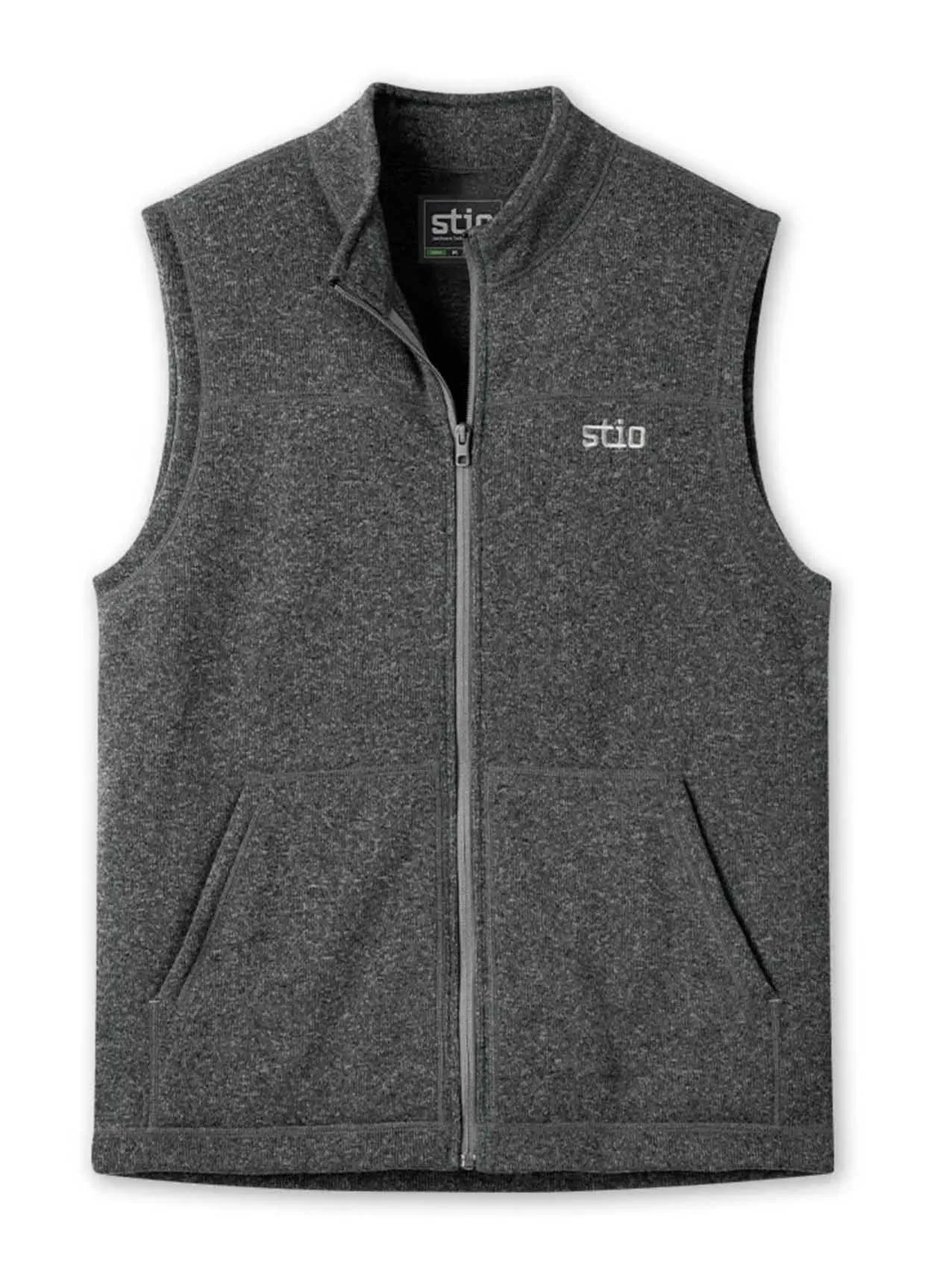 Men's Stio Abyss Heather Wilcox Fleece Vest 200050