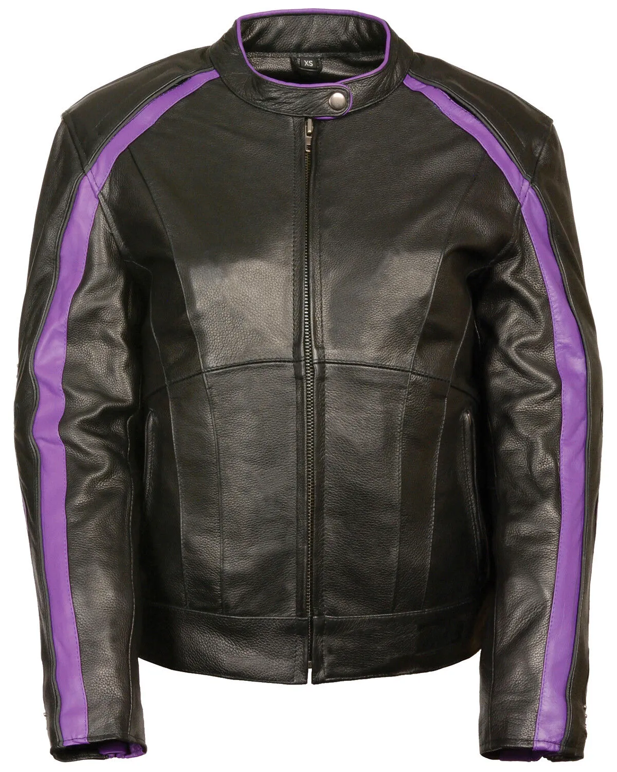 Milwaukee Leather Women's Stud & Wing Leather Jacket - 5XL