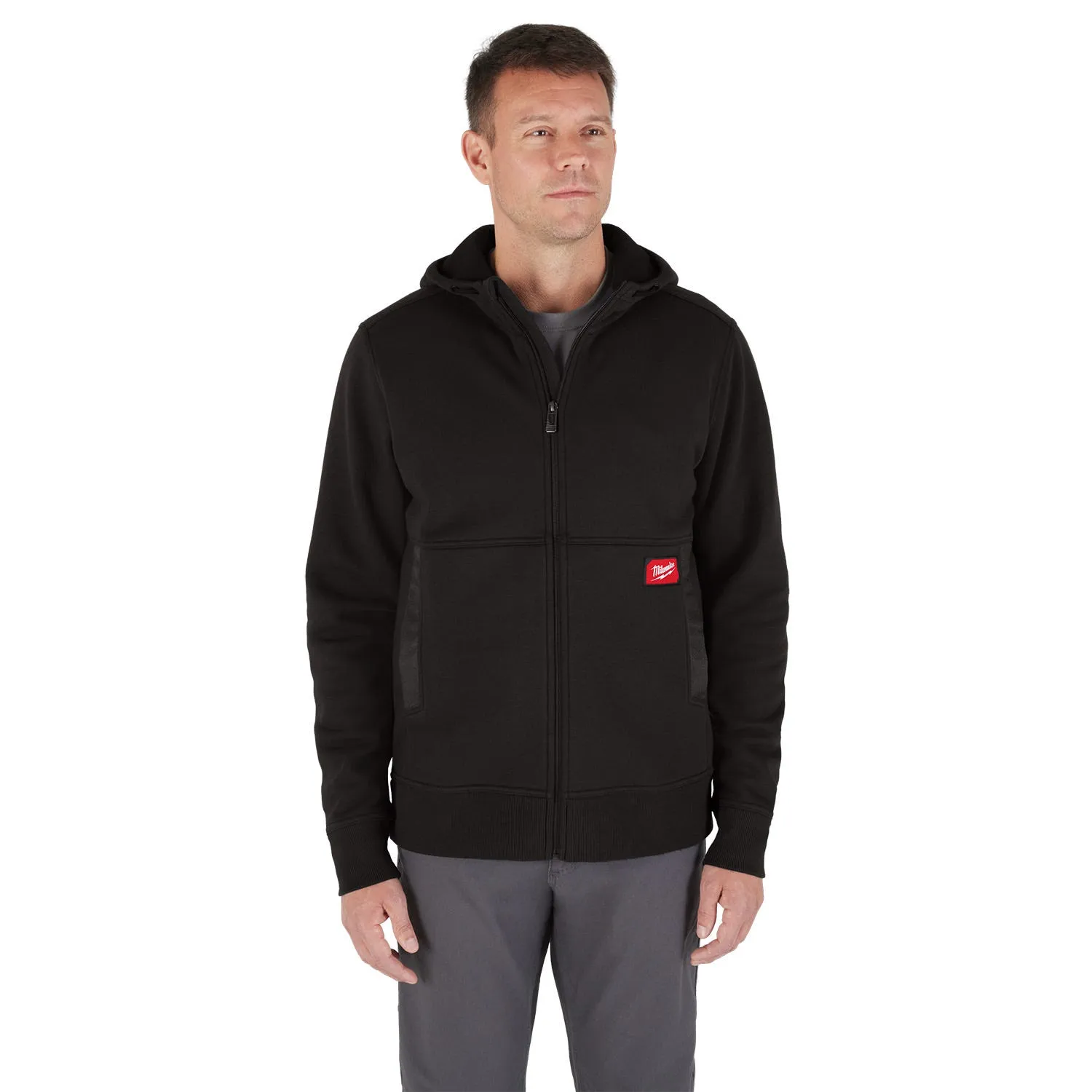 Milwaukee Tools Gridiron Full-Zip Hoodie Black M250B