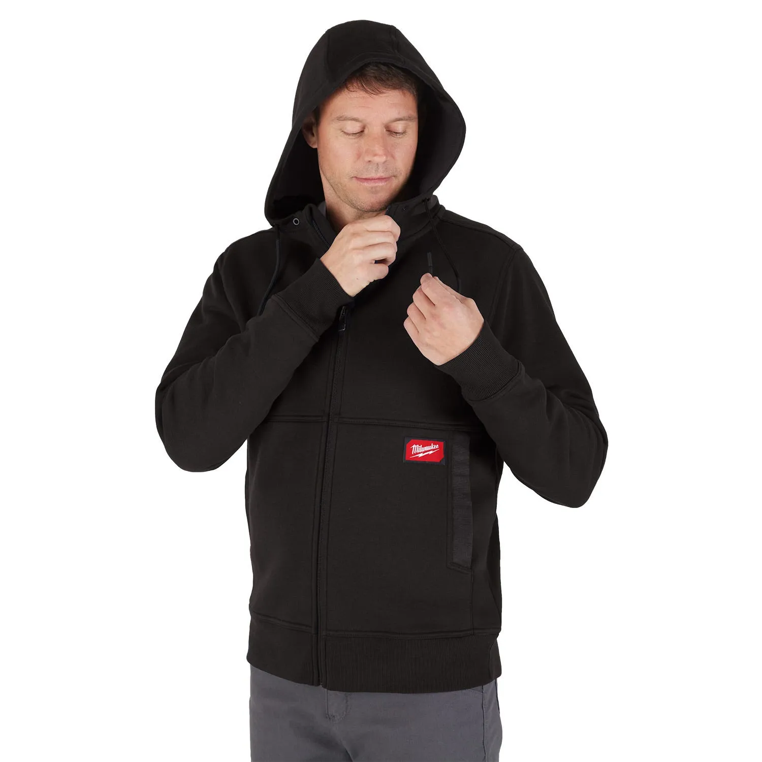 Milwaukee Tools Gridiron Full-Zip Hoodie Black M250B