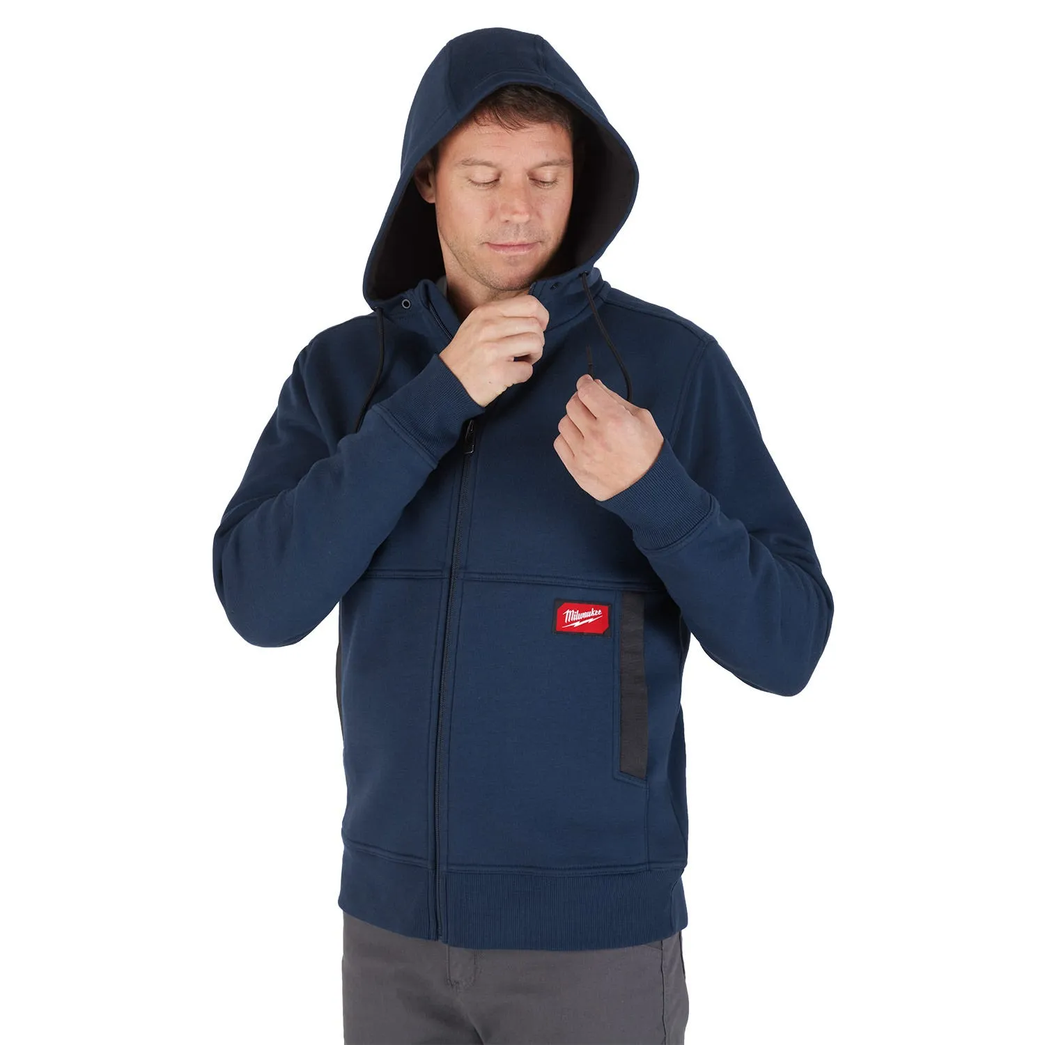 Milwaukee Tools Gridiron Full-Zip Hoodie Navy M250U