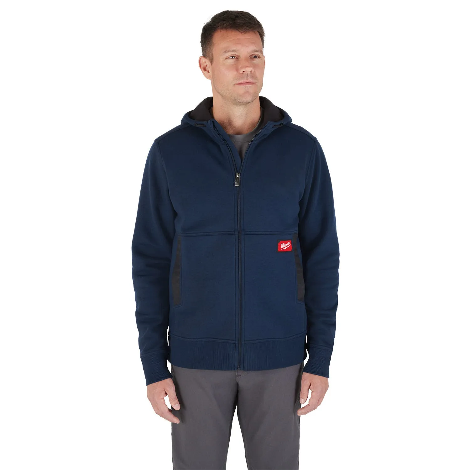 Milwaukee Tools Gridiron Full-Zip Hoodie Navy M250U