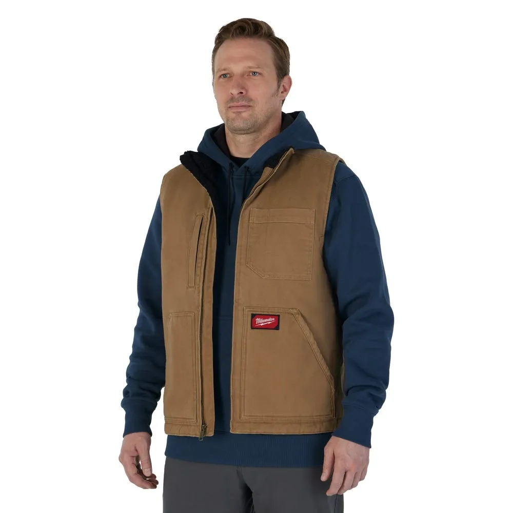 Milwaukee Tools Midweight Pullover Hoodie Brown 351BR