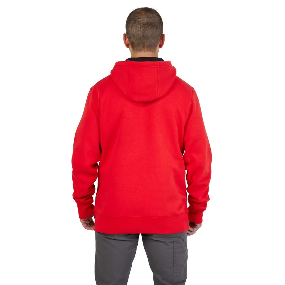 Milwaukee Tools Midweight Pullover Hoodie Red 352R