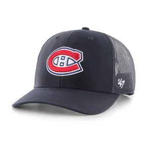 MONTREAL CANADIENS 47 NAVY TRUCKER HAT