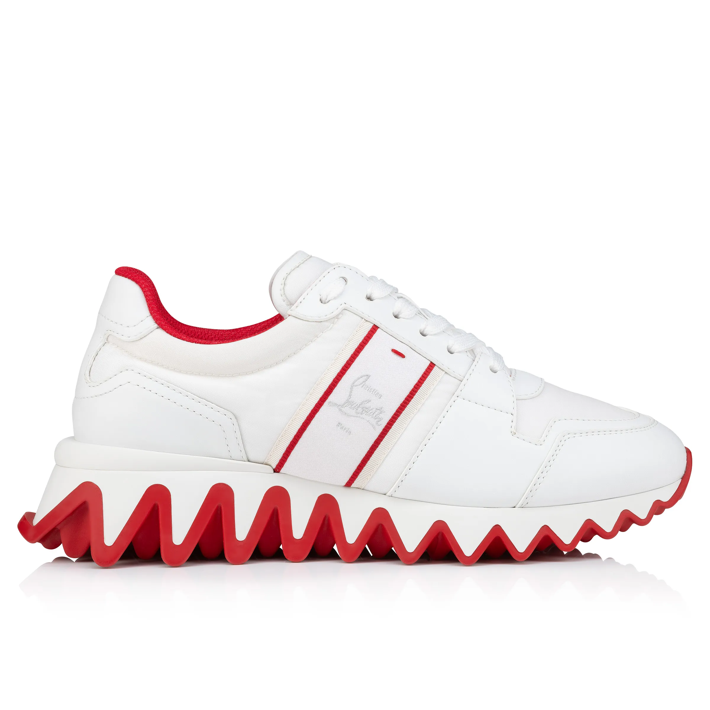 Nastroshark Sneakers - Calf leather - White - Women