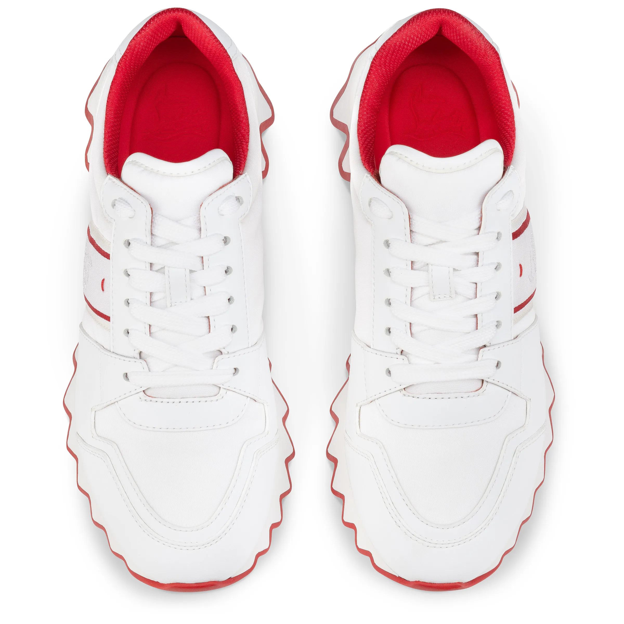 Nastroshark Sneakers - Calf leather - White - Women