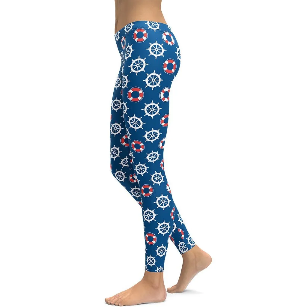 Nautical Leggings