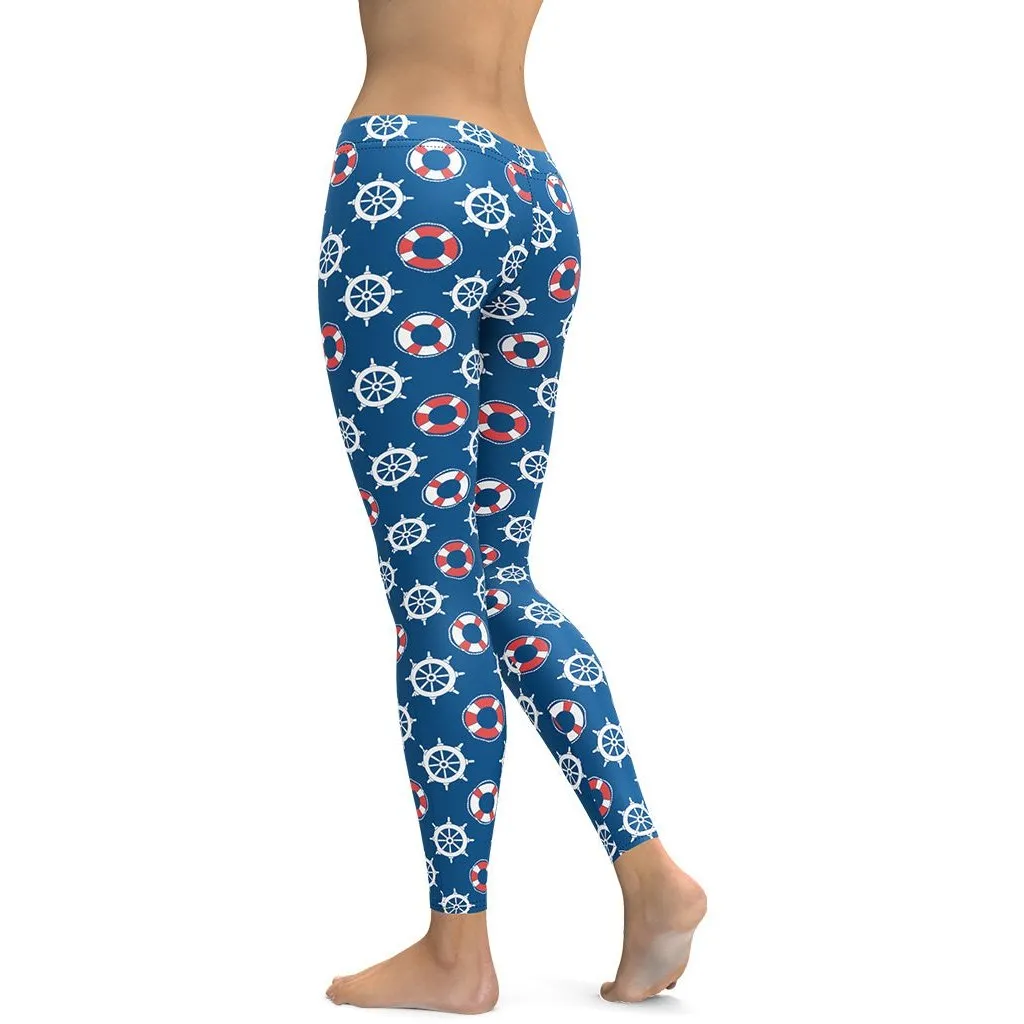 Nautical Leggings