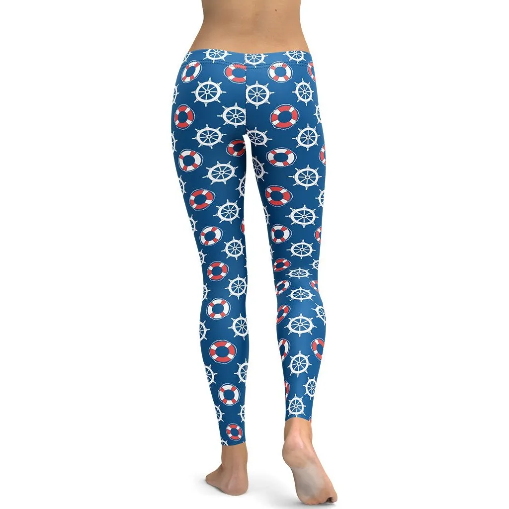 Nautical Leggings