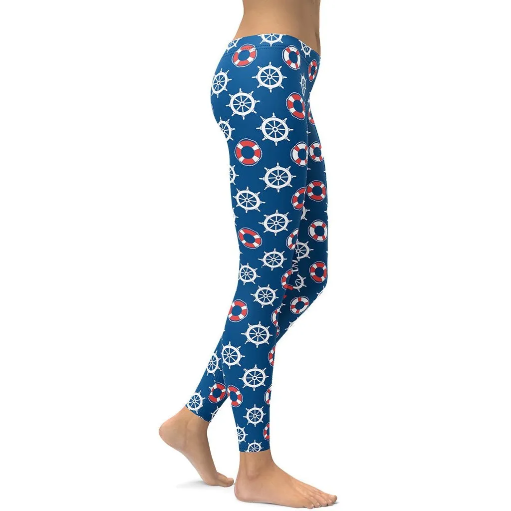 Nautical Leggings