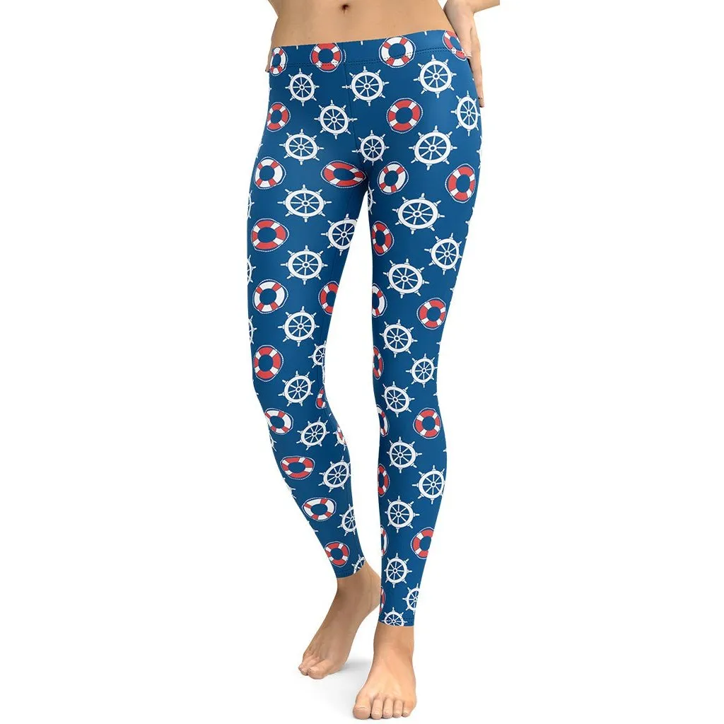 Nautical Leggings