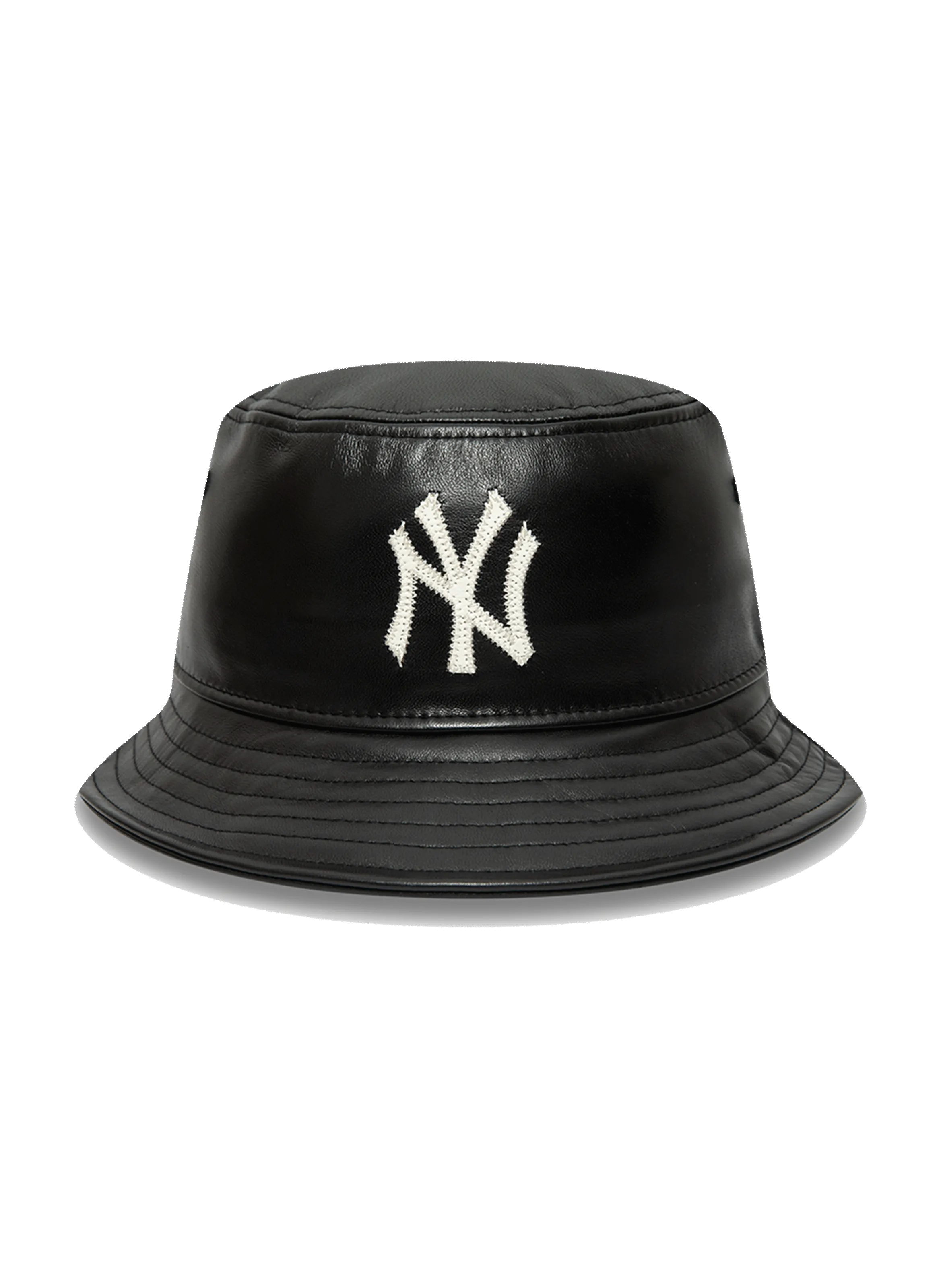 New era  Leather bucket hat - Black