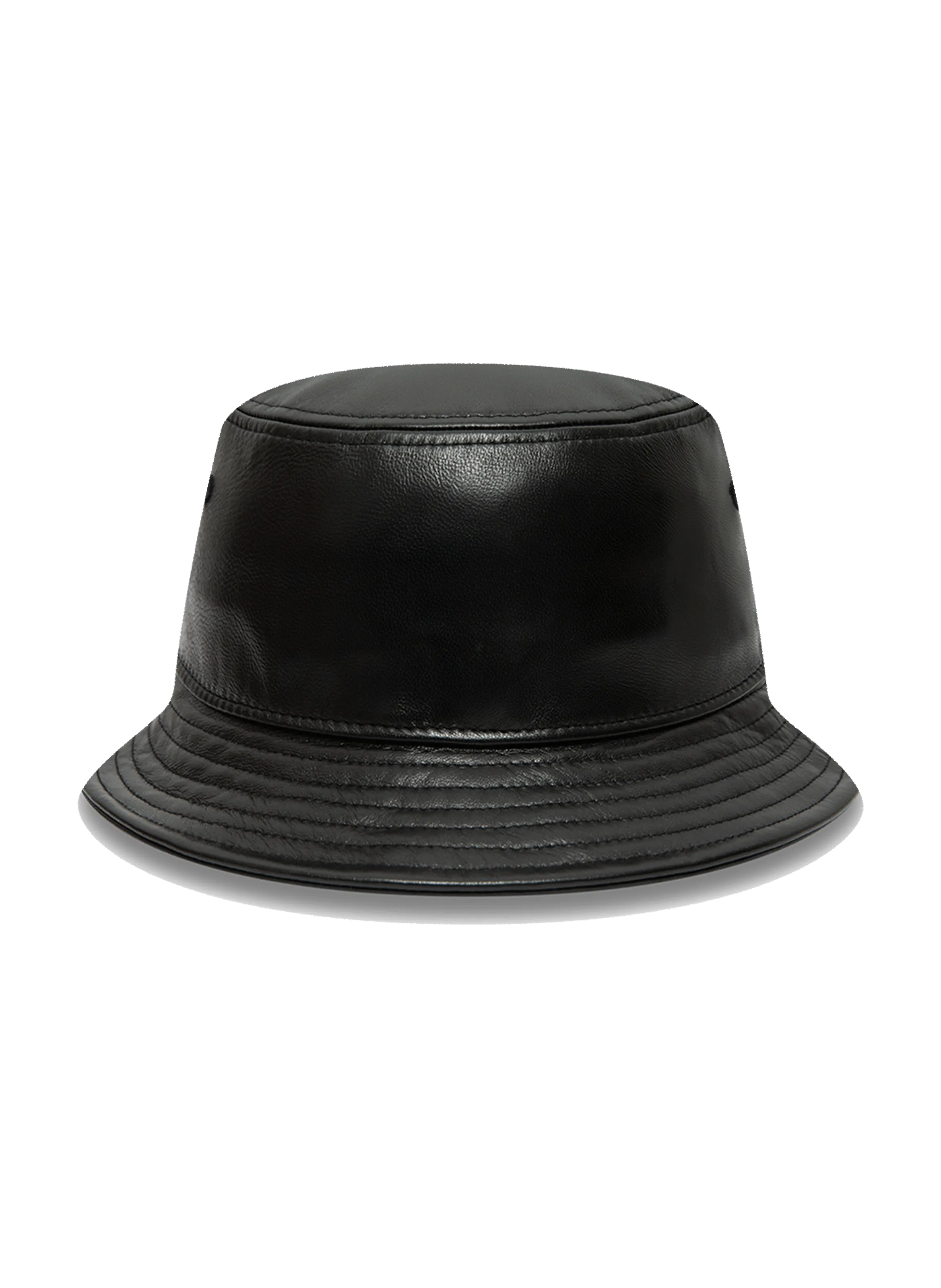 New era  Leather bucket hat - Black