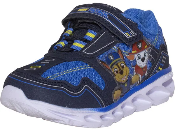 Nickelodeon Paw Patrol Toddler Boy's Sneakers Light Up Navy/Blue Sz: 7T