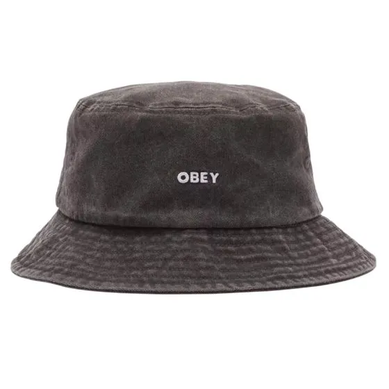 Obey Bold Pigment Bucket Hat Black