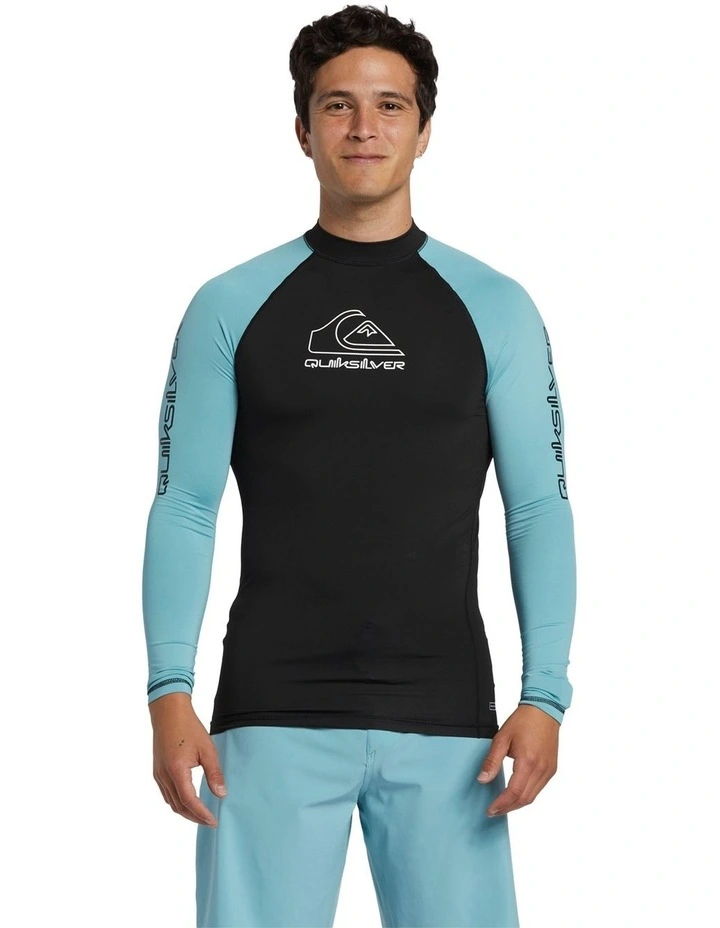 On Tour Apac Long Sleeve UPF 50 Rash Vest in Reef Waters