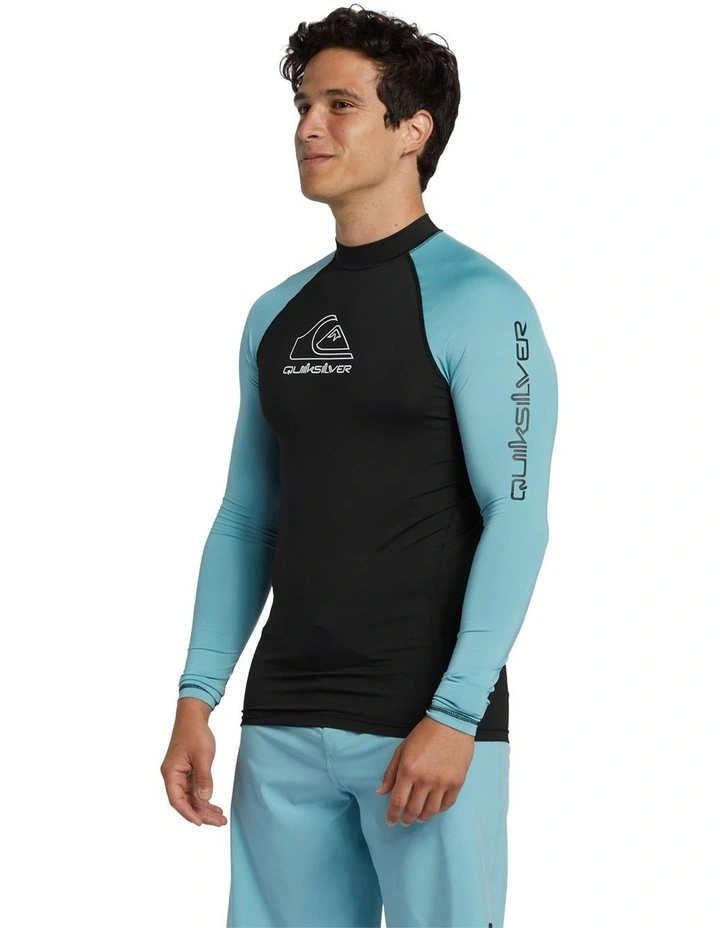 On Tour Apac Long Sleeve UPF 50 Rash Vest in Reef Waters