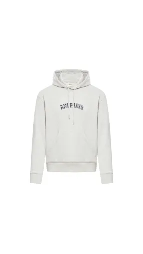 Organic Cotton Ami Hoodie - Heather Grey