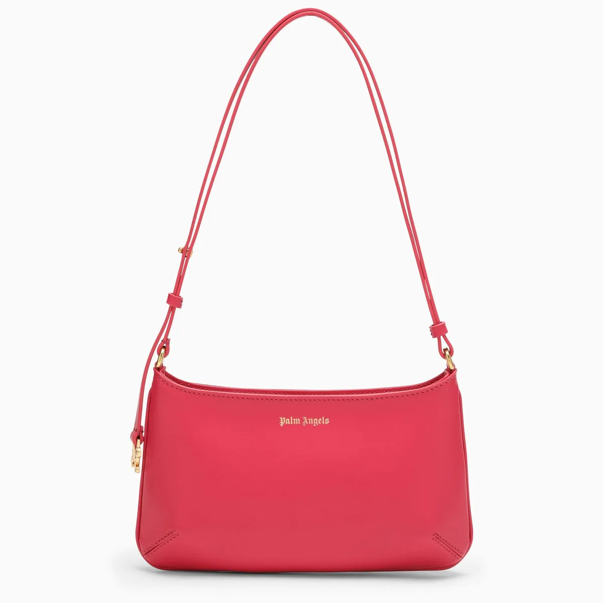 Palm Angels    Palm Angels Giorgina Fuchsia Leather Shoulder Bag