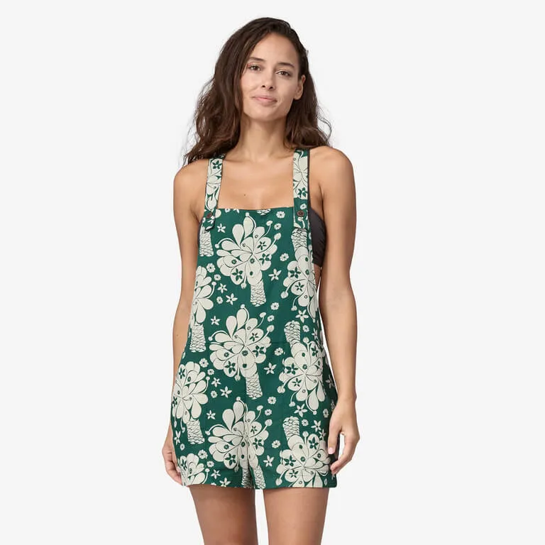 Patagonia Women&apos;s Pataloha Beach Romper in Conifer Green