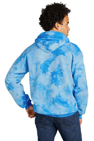 PC144 Port & Company® Crystal Tie-Dye Pullover Hoodie