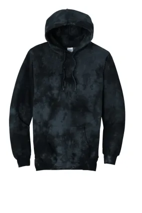 PC144 Port & Company® Crystal Tie-Dye Pullover Hoodie