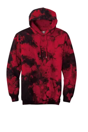 PC144 Port & Company® Crystal Tie-Dye Pullover Hoodie