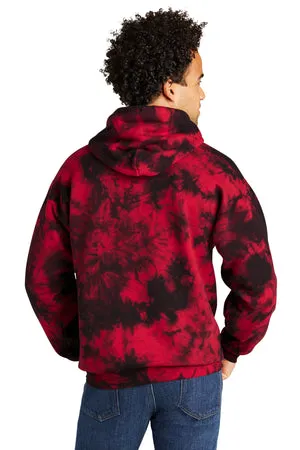 PC144 Port & Company® Crystal Tie-Dye Pullover Hoodie