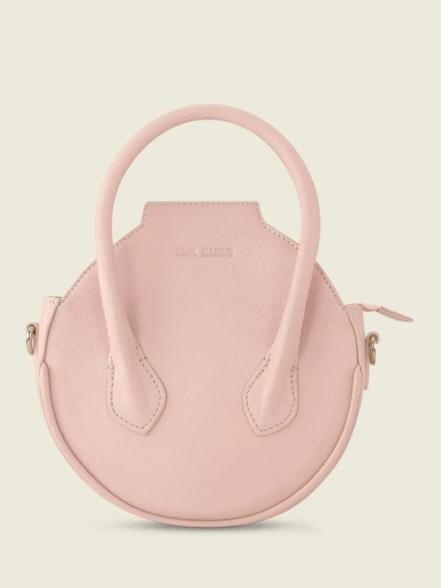 Pink Leather Handbag for Women - Aline Pastel Pink | PAUL MARIUS